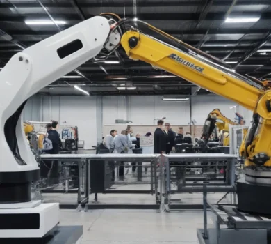 Chiny przekroczyły USA w gęstości robotów przemysłowych