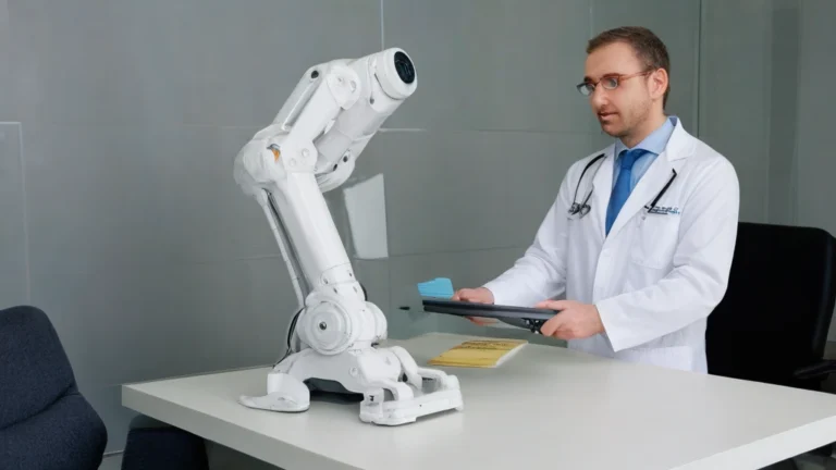 Interaction between the MLLM model and the robot control system during error analysis.