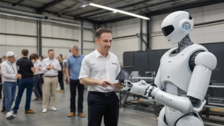 Le nouveau PDG, Paul Mason, est au centre de l'attention lors d'Australian Manufacturing Week 2026